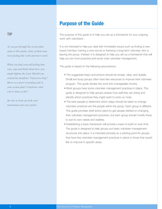 Volitional Help Sheet.pdf Volunteer Management Guide | PDF