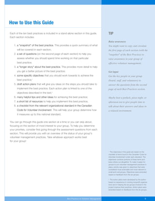 Volitional Help Sheet.pdf Volunteer Management Guide | PDF