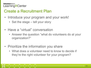 Engaging the Volunteer of the Future | PDF