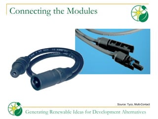 Connecting the Modules Source: Tyco, Multi-Contact 