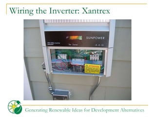 Wiring the Inverter: Xantrex 