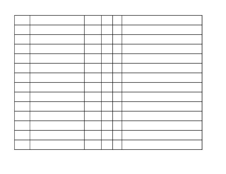 volunteer spreadsheet