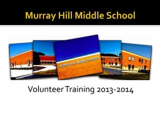 Volunteer Training 2013-2014

 
