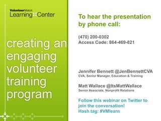 Creating a Comprehensive & Engaging Volunteer Training Program | PDF