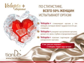 Volupta + для женщин | PPT