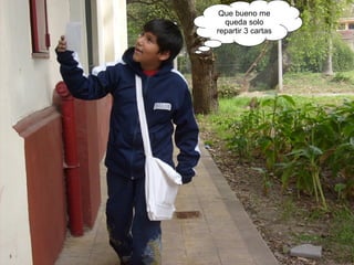 Que bueno me queda solo repartir 3 cartas