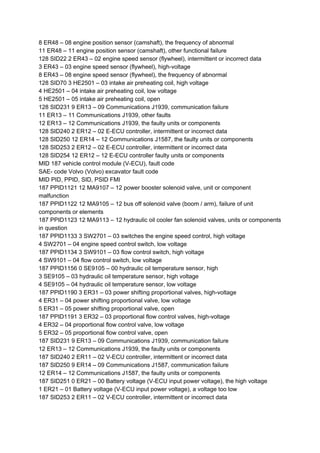 Def Code 8656 Volvo A45G Error Code SE2539-2: DEF Pump Pressure Fix | PDF