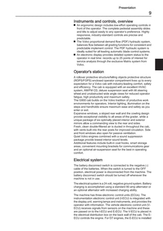 Operator Compartment Sensor System Volvo G960 G970 G976 Operators Manual.pdf