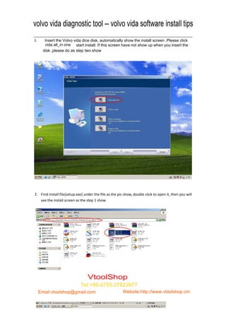 Volvo Vida Diagnostic Tool--Volvo Vida Software Install Tips | PDF