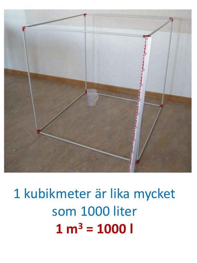 Volym och volymenheter