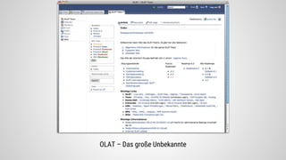 OLAT – Das große Unbekannte
 