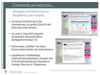 Vom Web2.0 zum Unternehmen2.0