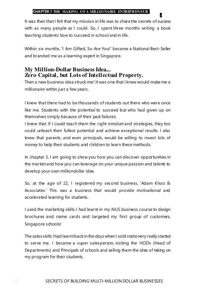 vominhhieu com adam khoo secrets of building multi million doll