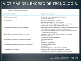 Med Int Mex 2011;27(3):284-293
 
