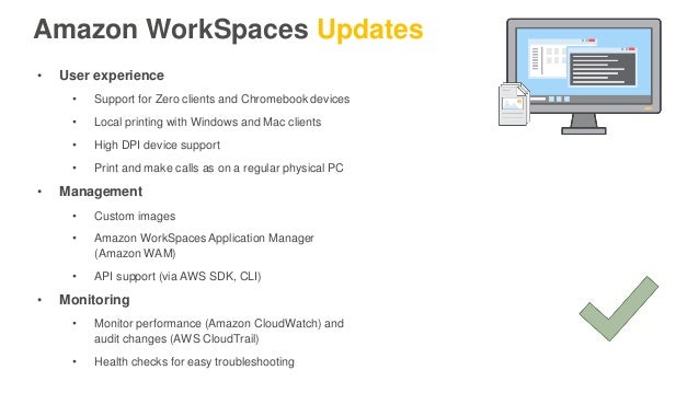 aws workspaces printing