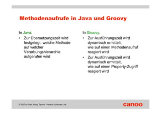 Von Java Zu Groovy
