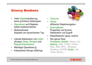 Von Java Zu Groovy