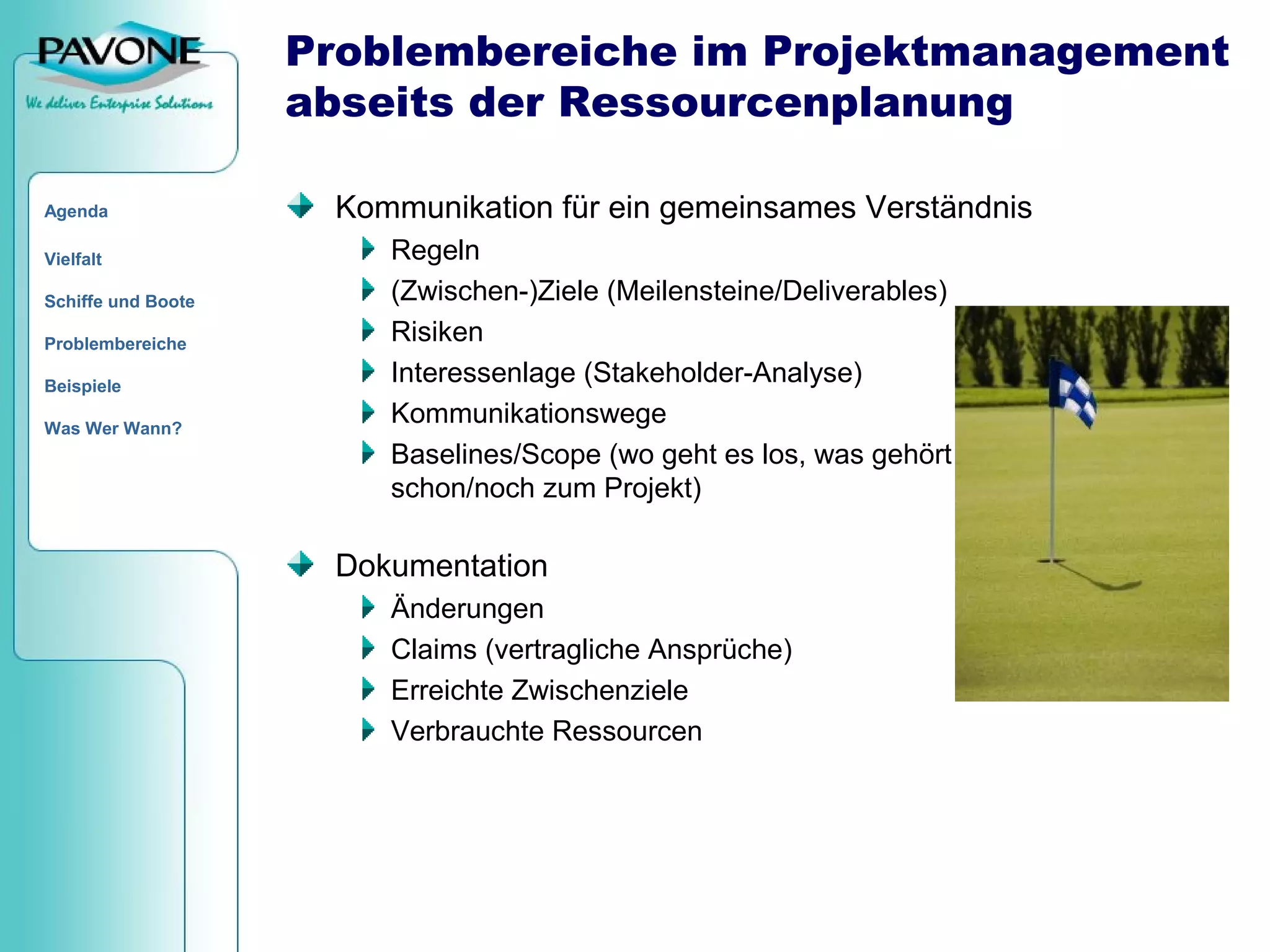 Von Quickr bis PAVONE PM