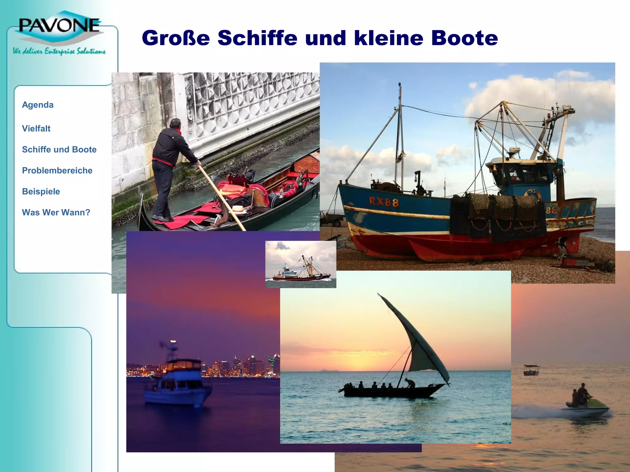 Von Quickr bis PAVONE PM