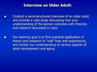 Biochemistry of Aging in human being ppd | PPT