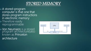 Von neumann architecture | PPTX