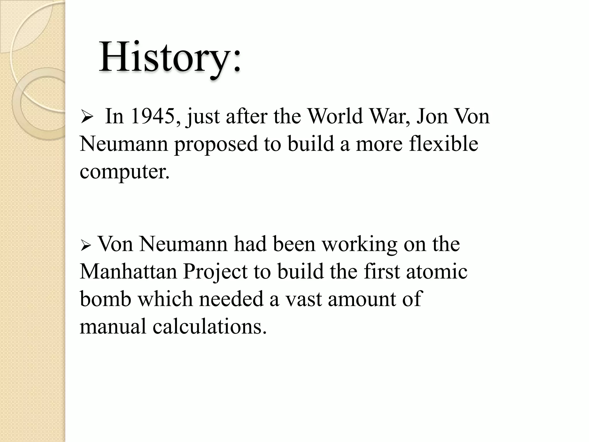 Von Neumann Architecture | PPTX