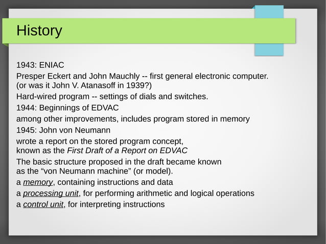 Computer system architecture | PPT