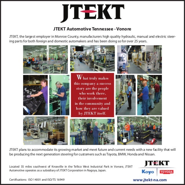 Vonore A JTEKT Manufacturer