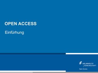 OPEN ACCESS
Einfürhung




54
 