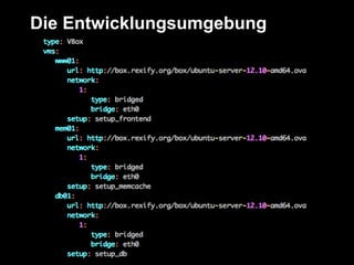 Die Entwicklungsumgebung
 