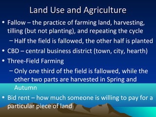 Fallowed Von thunenagriculturallanduse | PPT
