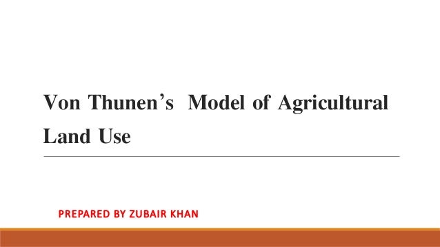 von thunen model