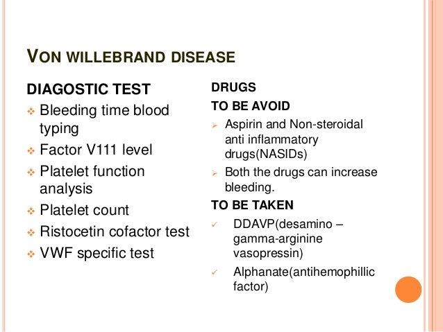 Von wille brand disease