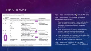 Von willebrand disease | PPTX