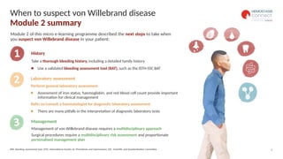 Comprehensive Care and Management of von Willebrand Disease | PPTX