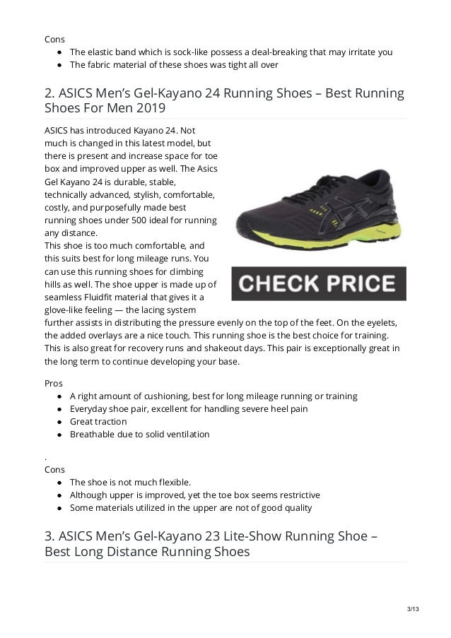 best shoes for running under 500