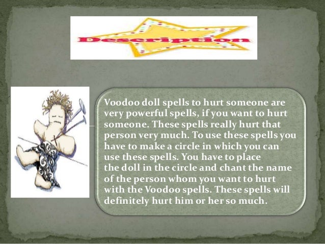 spells of a voodoo doll