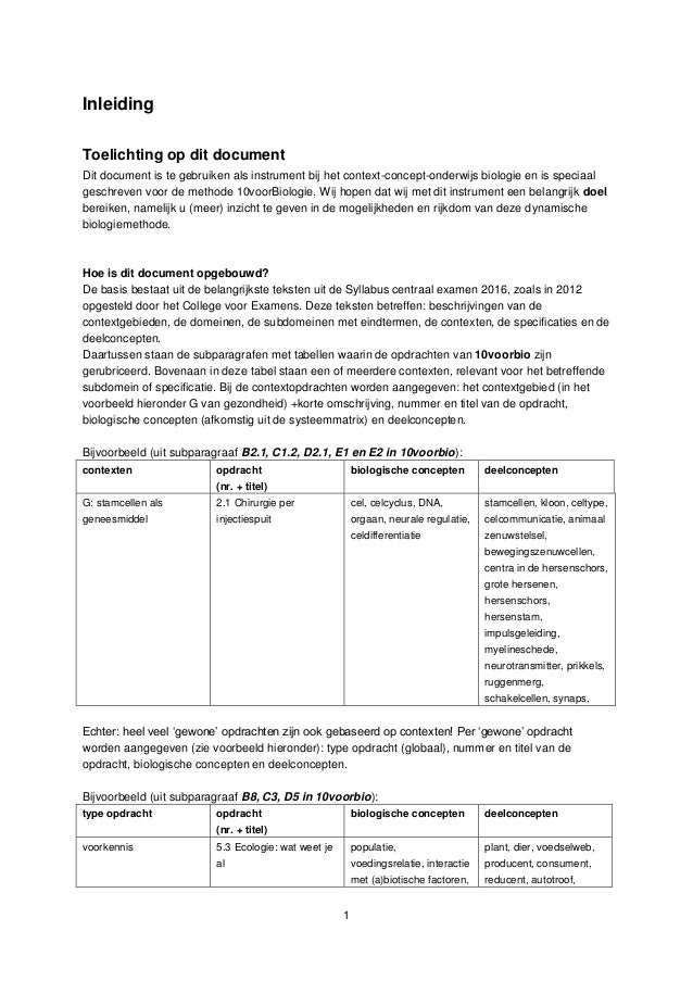 Voorbeeld lesstof per opdracht vwo