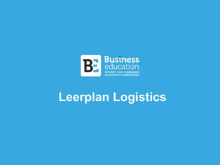 Leerplan Logistics 
 