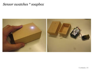 © artesis | 45Sensor swatches * soapbox