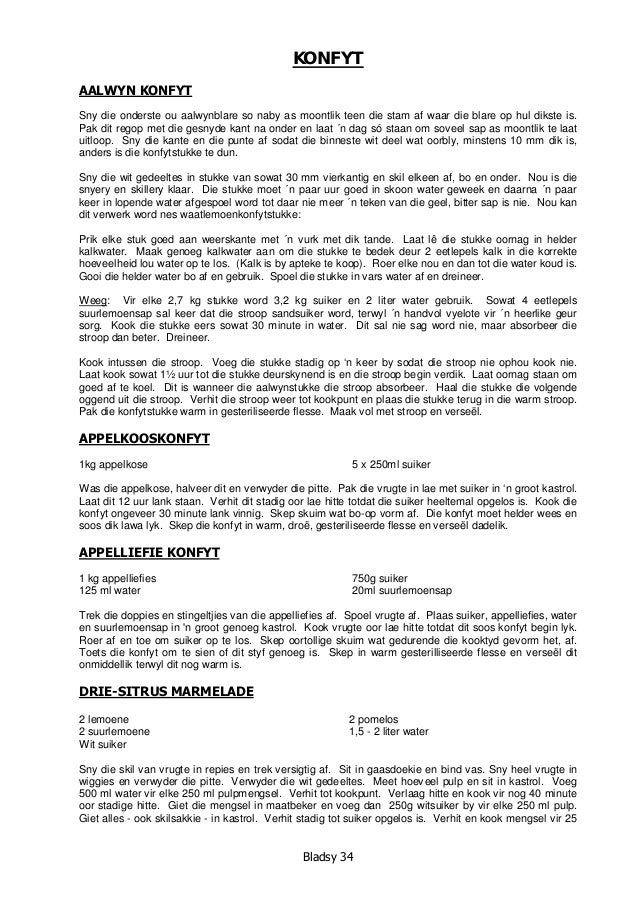Beproefde Resepteboek