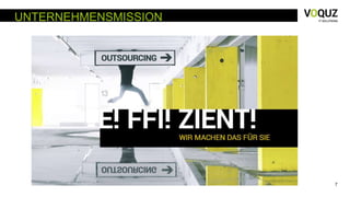 7
UNTERNEHMENSMISSION
 