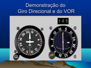 Demonstração doDemonstração do
Giro Direcional e do VORGiro Direcional e do VOR
 