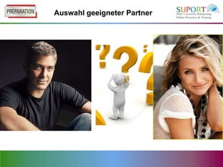 Auswahl geeigneter Partner
 