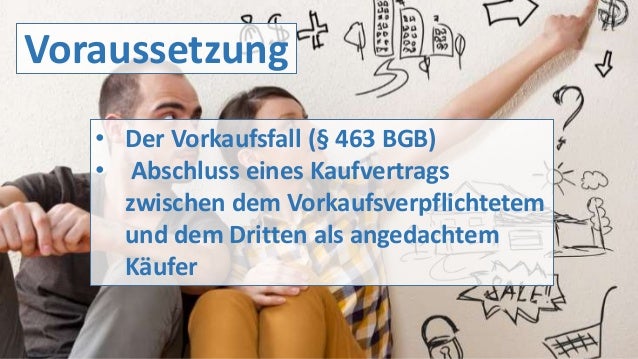 Vorkaufsrecht beim Immobilienverkauf