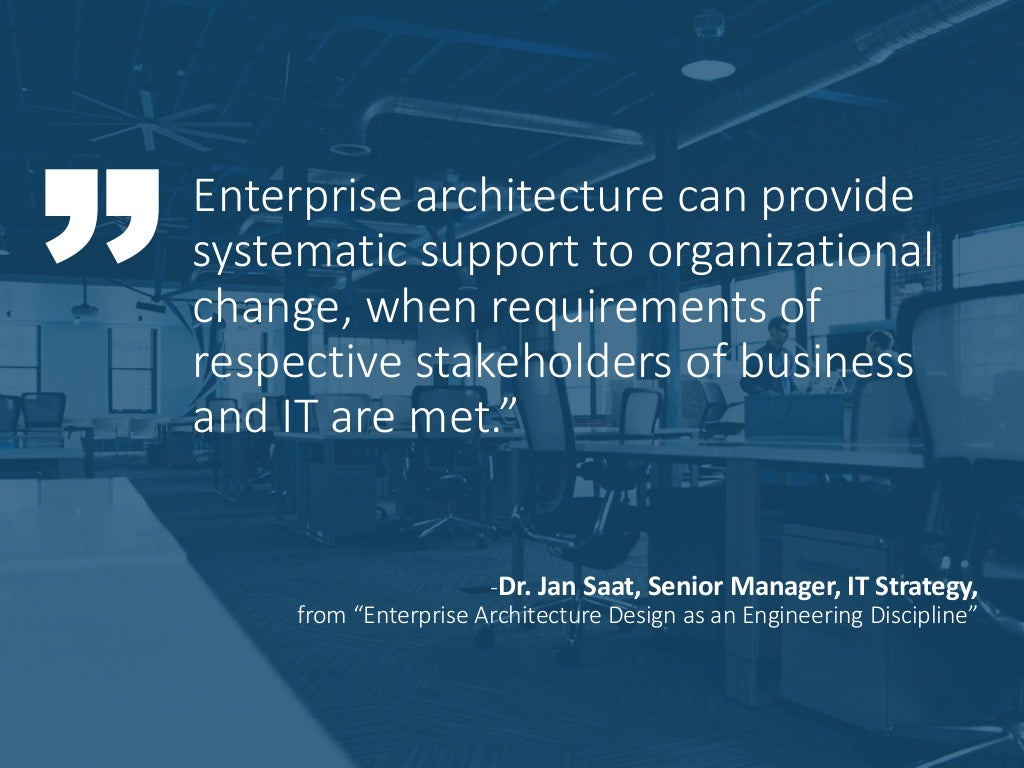 Enterprise Architecture PPT Template