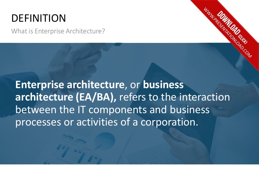 Enterprise Architecture PPT Template
