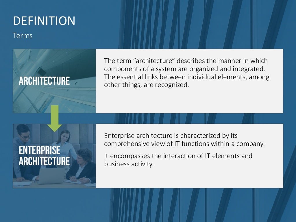 Enterprise Architecture PPT Template