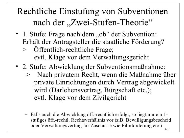 Zwei Stufen Theorie Verwaltungsrecht Vorlesung allgvwr ss