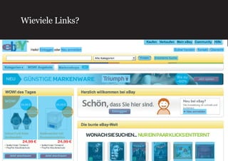 usability // martin hahn // 2010



         Wieviele Links?
 